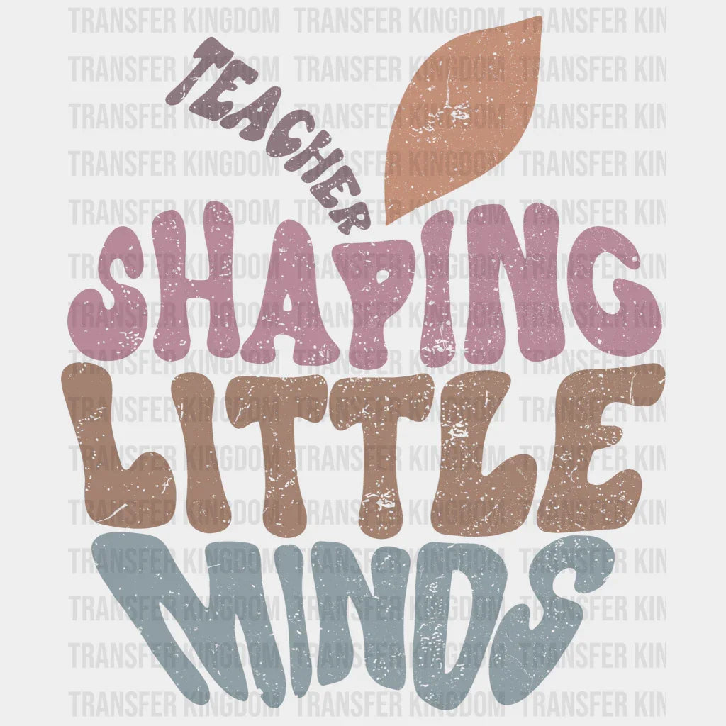 Shaping Little Minds 100 Days School Design - DTF heat transfer - Transfer Kingdom