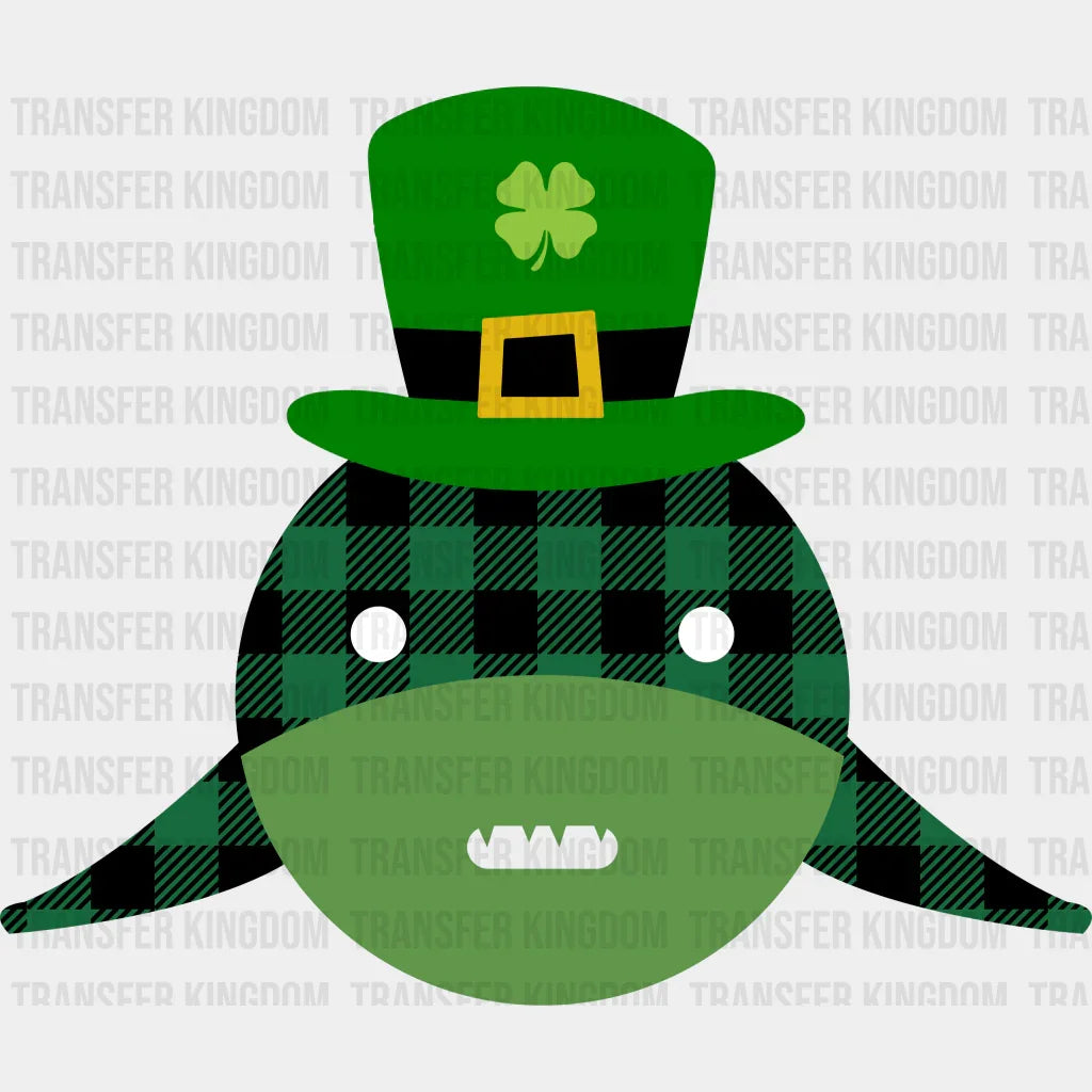 Shark St. Patrick's Day Design - DTF heat transfer - Transfer Kingdom