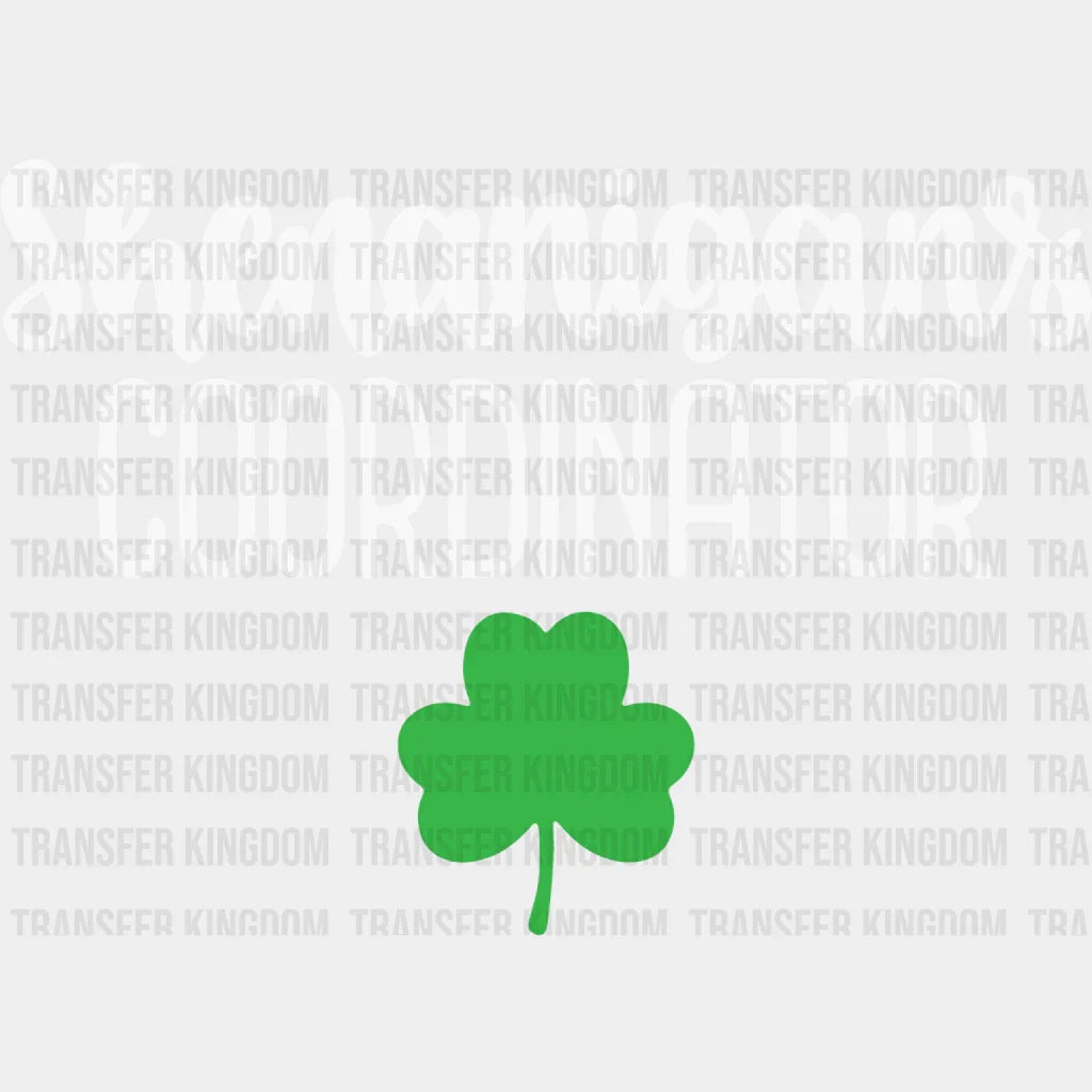 Shenanigans Coordinator St. Patrick's Day Design - DTF heat transfer - Transfer Kingdom