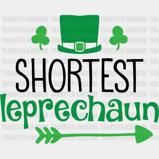 Shortest Leprechaun St. Patrick's Day Design - DTF heat transfer - Transfer Kingdom