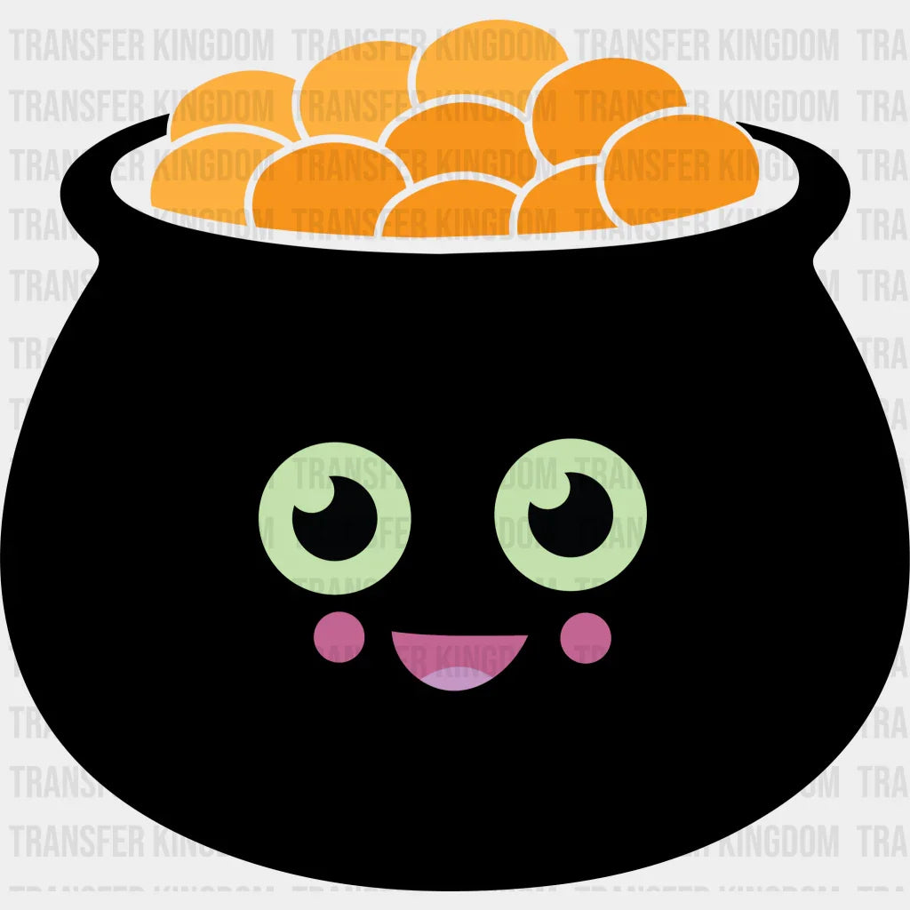 Smiley Pot Of Gold St. Patrick's Day Design - DTF heat transfer - Transfer Kingdom
