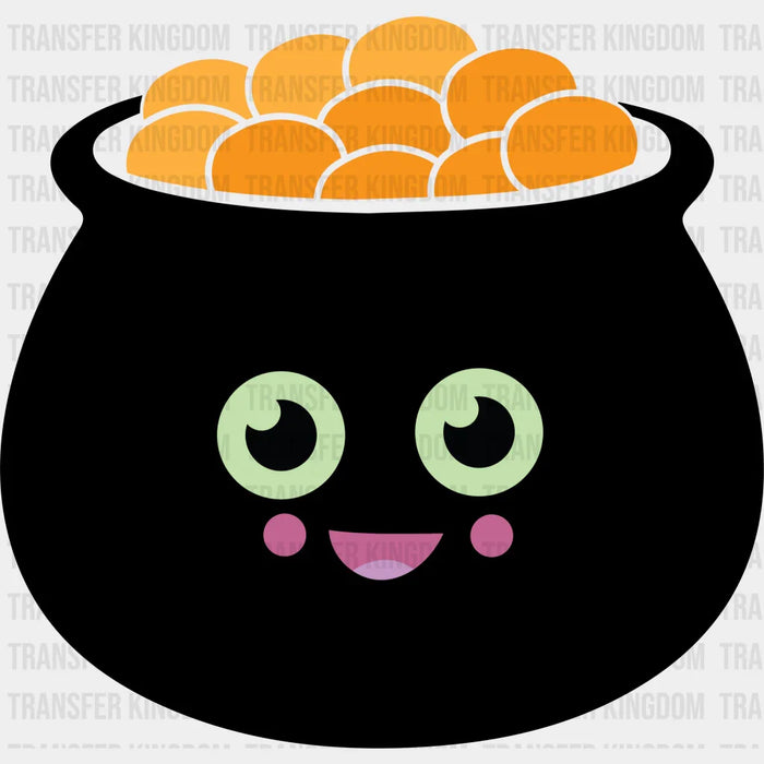 Smiley Pot Of Gold St. Patrick's Day Design - DTF heat transfer