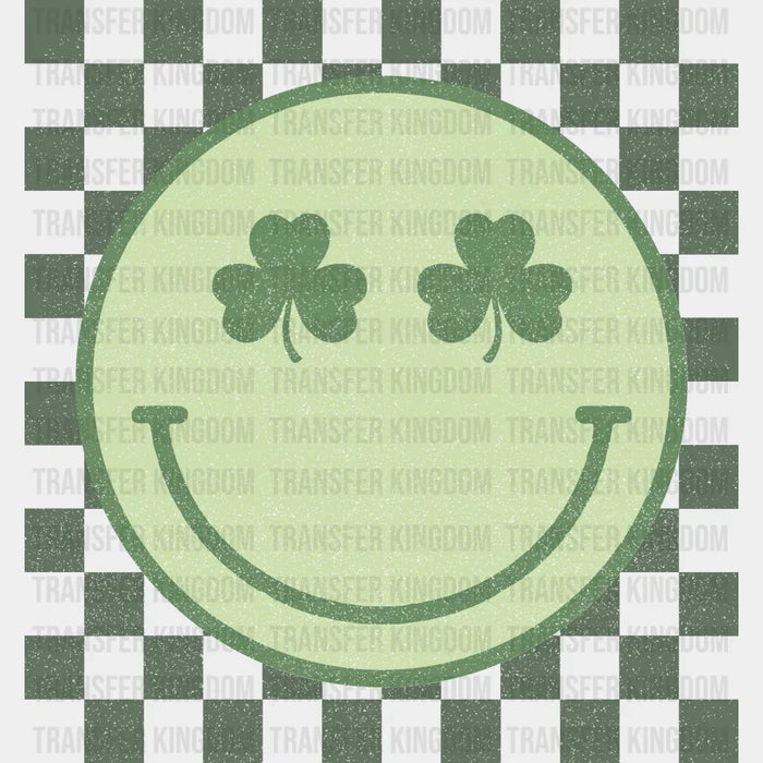 Smiley St. Patrick's Day Design - DTF heat transfer