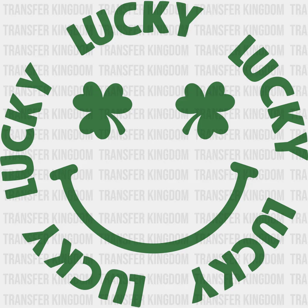 Smiley St. Patrick's Day Design - DTF heat transfer - Transfer Kingdom