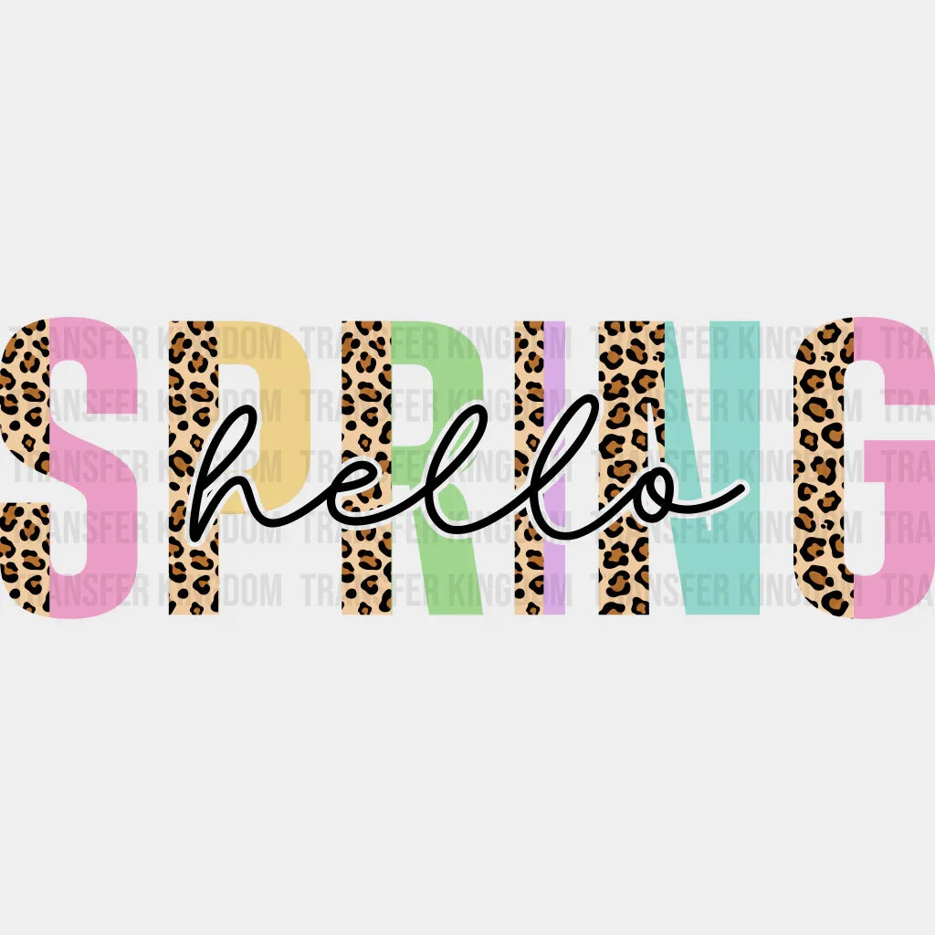 Spring Hello Easter Design - DTF heat transfer - Transfer Kingdom