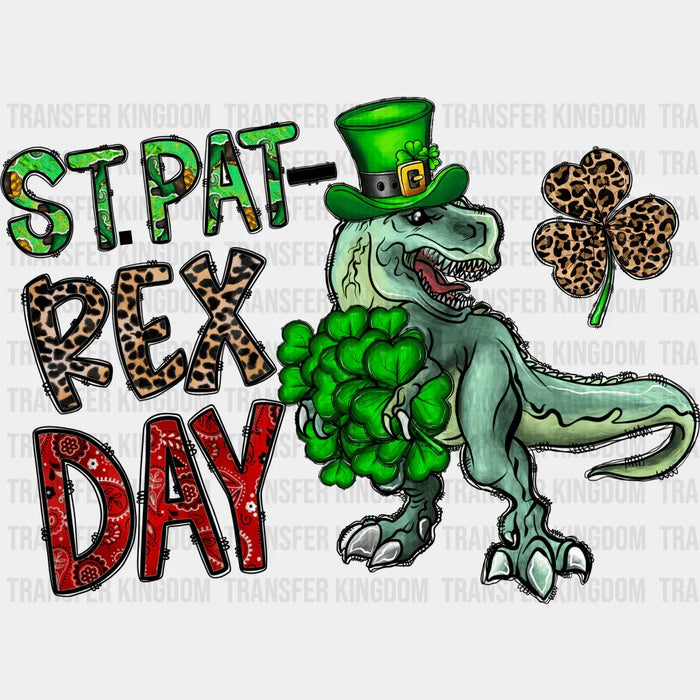 St. PatREX Day Design - DTF heat transfer