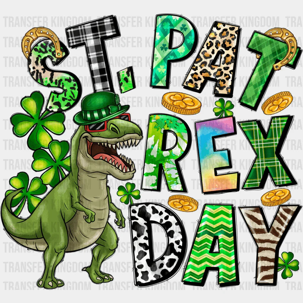 ST.PATREX DAY St. Patrick's Day Design - DTF heat transfer - Transfer Kingdom