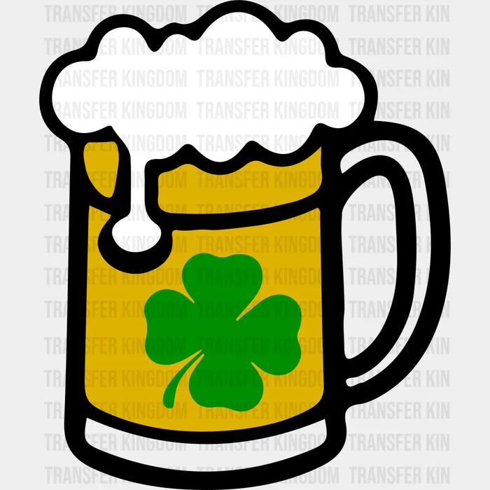Beer Clover St. Patrick's Day Design - DTF heat transfer