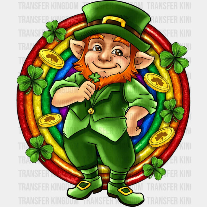 Rainbow Shamrock St. Patrick's Day Design - DTF heat transfer