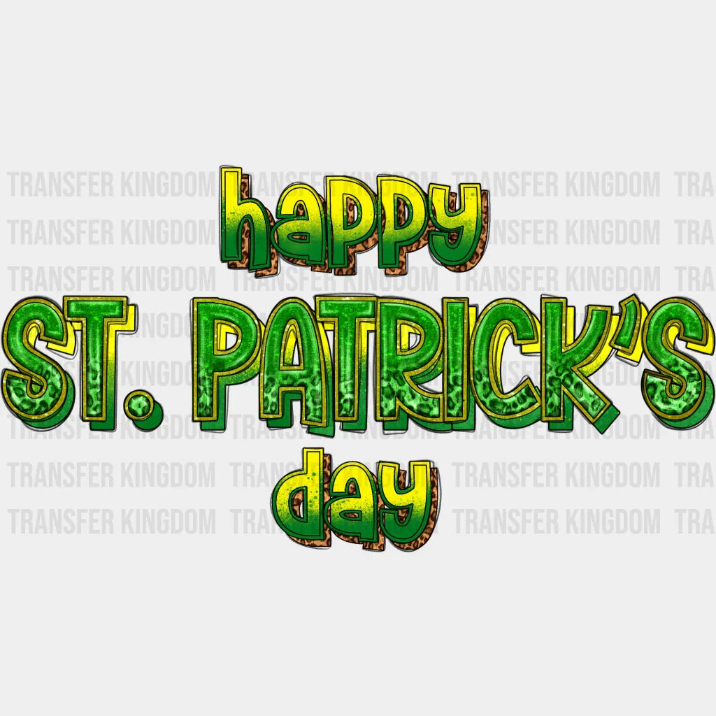 St. Patrick's Day Design - DTF heat transfer - Transfer Kingdom