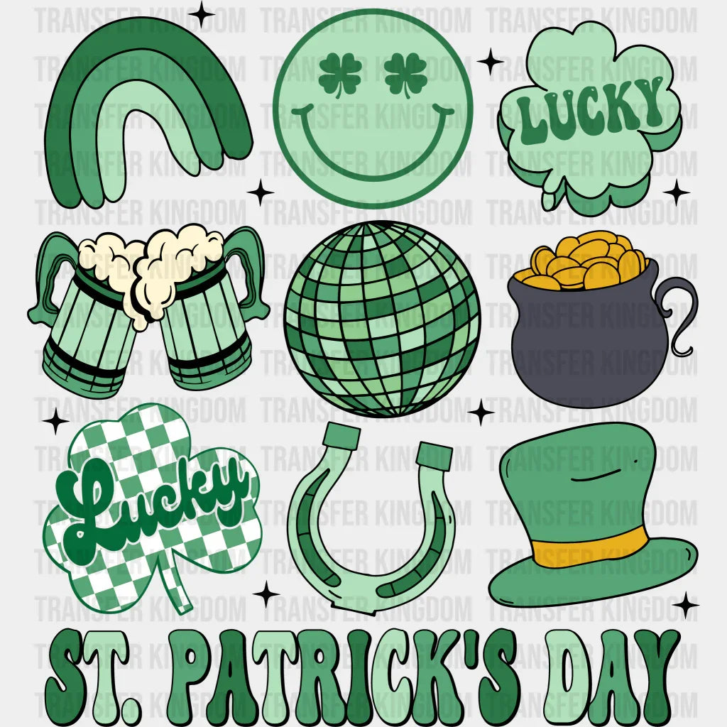 St. Patrick's Day Design - DTF heat transfer - Transfer Kingdom