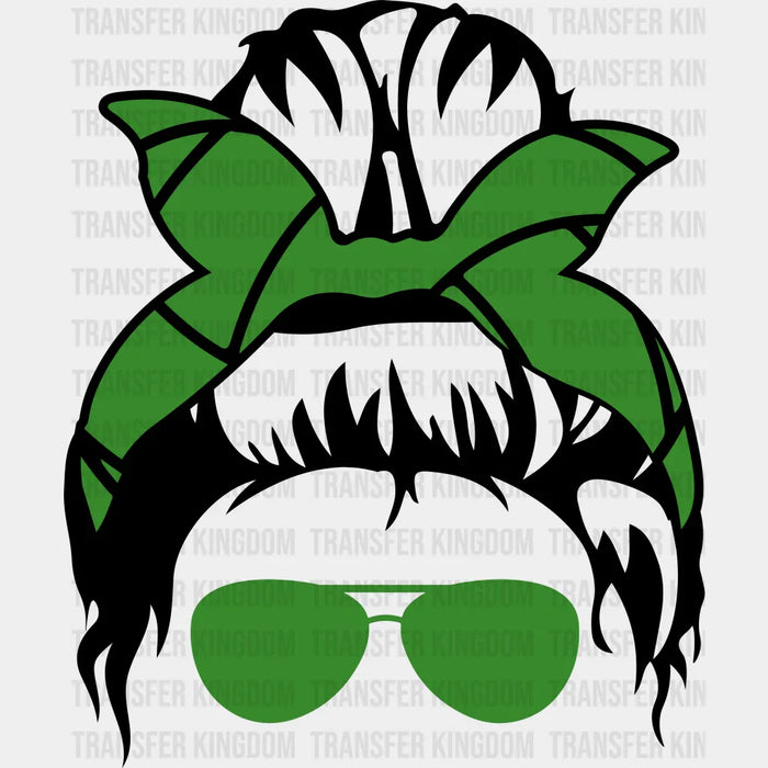 Girl Sunglasses St. Patrick's Day Design - DTF heat transfer