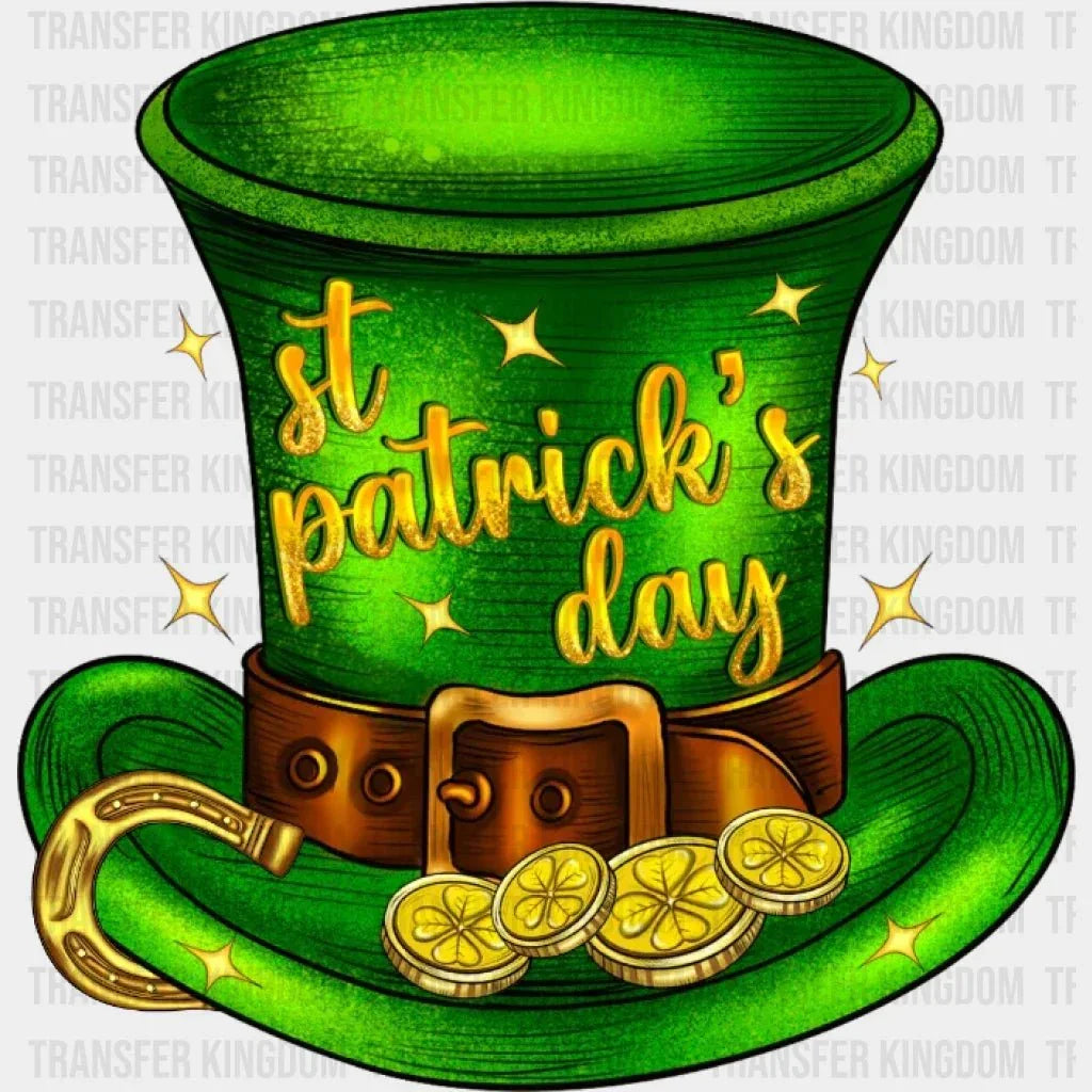 St. Patrick's Day Hat Design - DTF heat transfer - Transfer Kingdom
