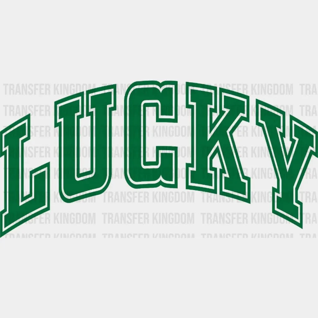St. Patrick's Day Lucky Design - DTF heat transfer - Transfer Kingdom