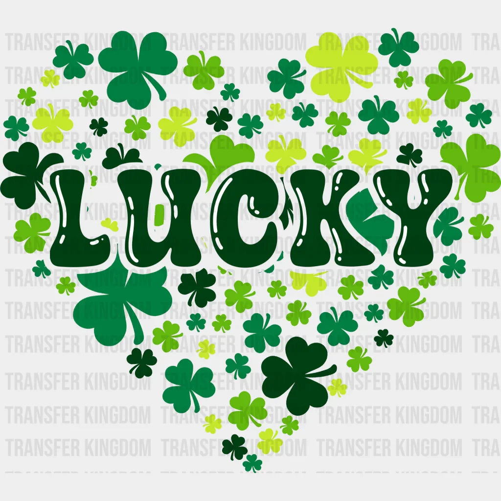 St. Patrick's Day Lucky Design - DTF heat transfer - Transfer Kingdom