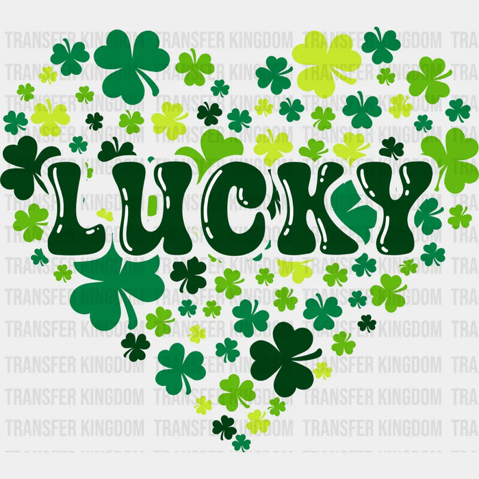 St. Patrick's Day Lucky Design - DTF heat transfer