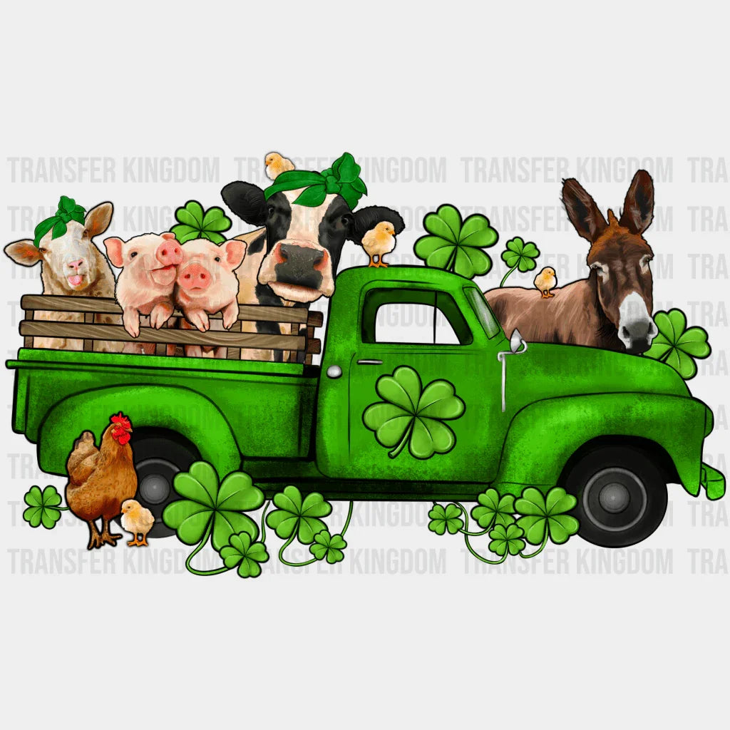 St. Patricks Day Truck Design - DTF heat transfer - Transfer Kingdom