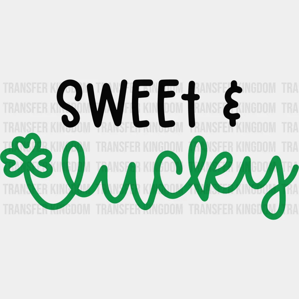 Sweet Luckey St. Patrick's Day Design - DTF heat transfer - Transfer Kingdom