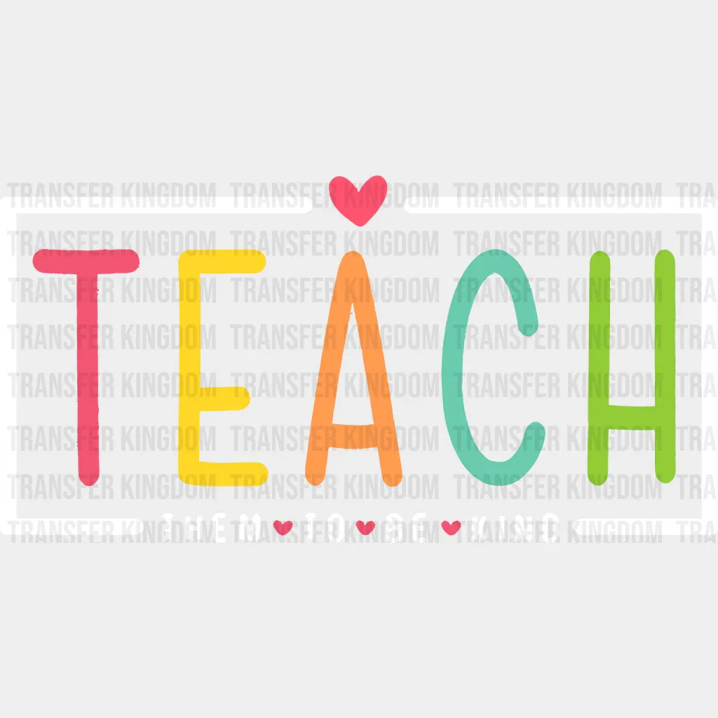 Teach 100 Days School Design - DTF heat transfer - Transfer Kingdom