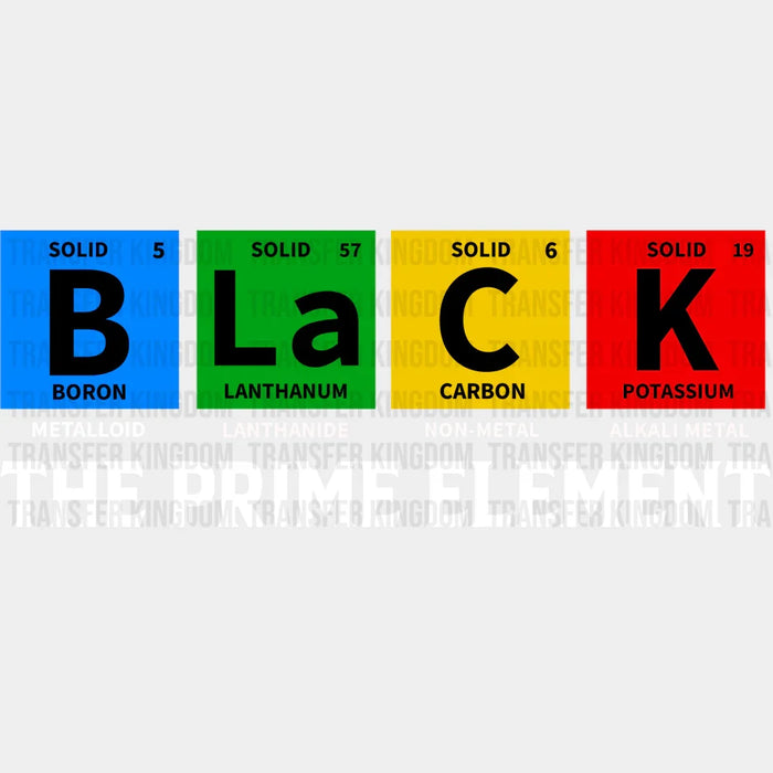 The Prime Element - BLM design DTF heat transfer