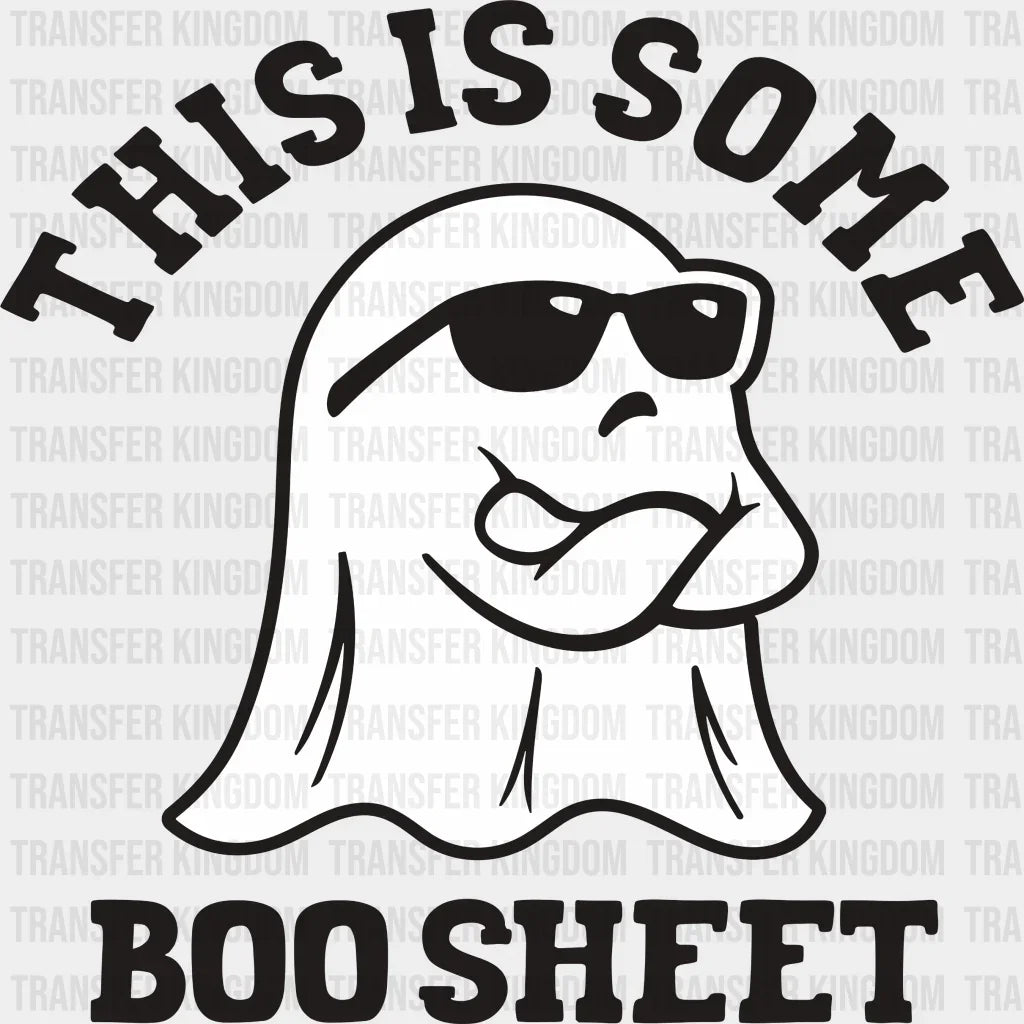 THIS IS SOME GHOST HALLOWEN Design - DTF heat transfer - Transfer Kingdom