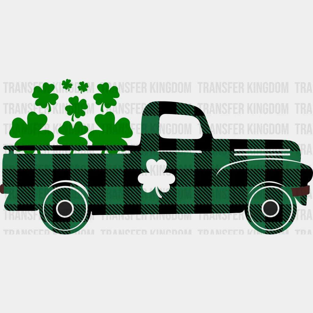 Truck St. Patrick's Day Design - DTF heat transfer - Transfer Kingdom
