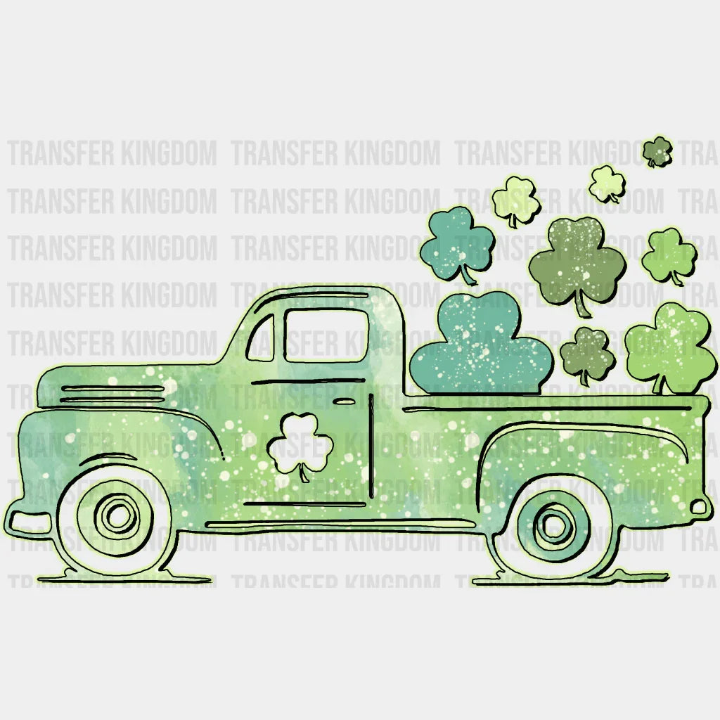 Truck St. Patrick's Day Design - DTF heat transfer - Transfer Kingdom