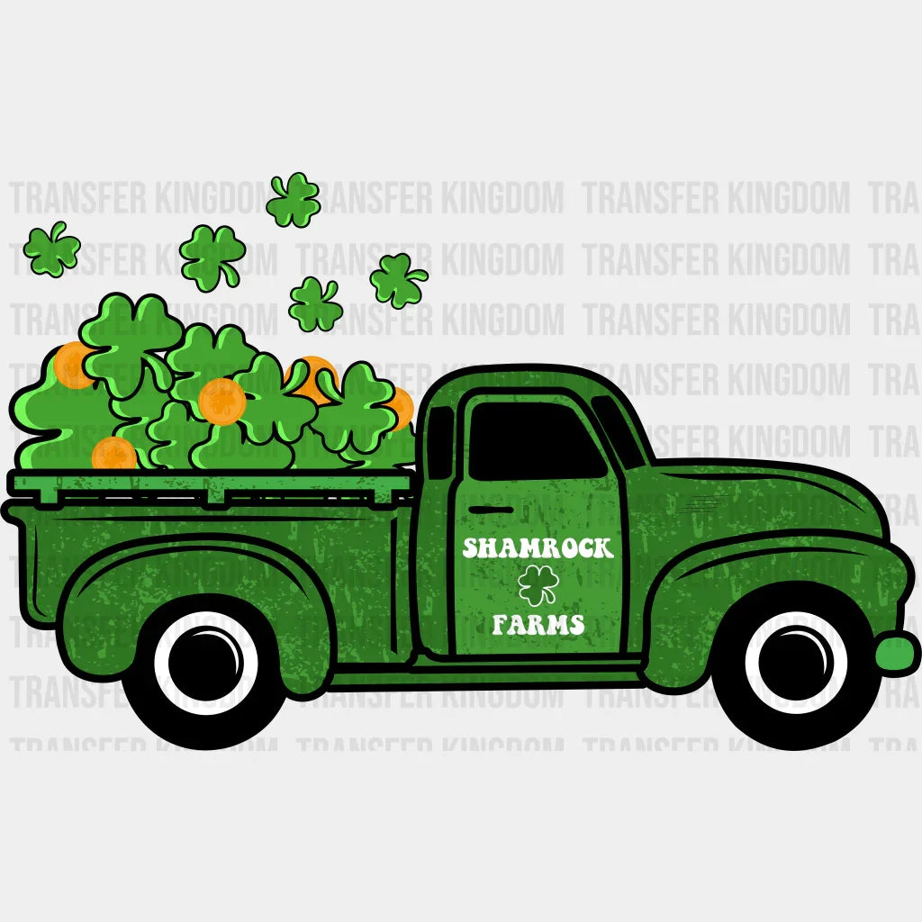 Truck St. Patrick's Day Design - DTF heat transfer - Transfer Kingdom