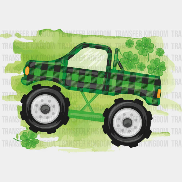 Truck St. Patrick's Day Design - DTF heat transfer