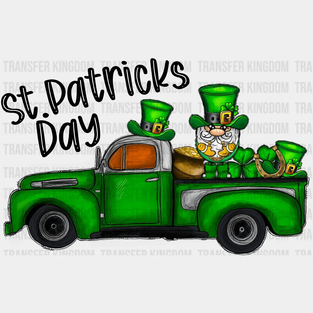 Truck St. Patrick's Day Design - DTF heat transfer - Transfer Kingdom