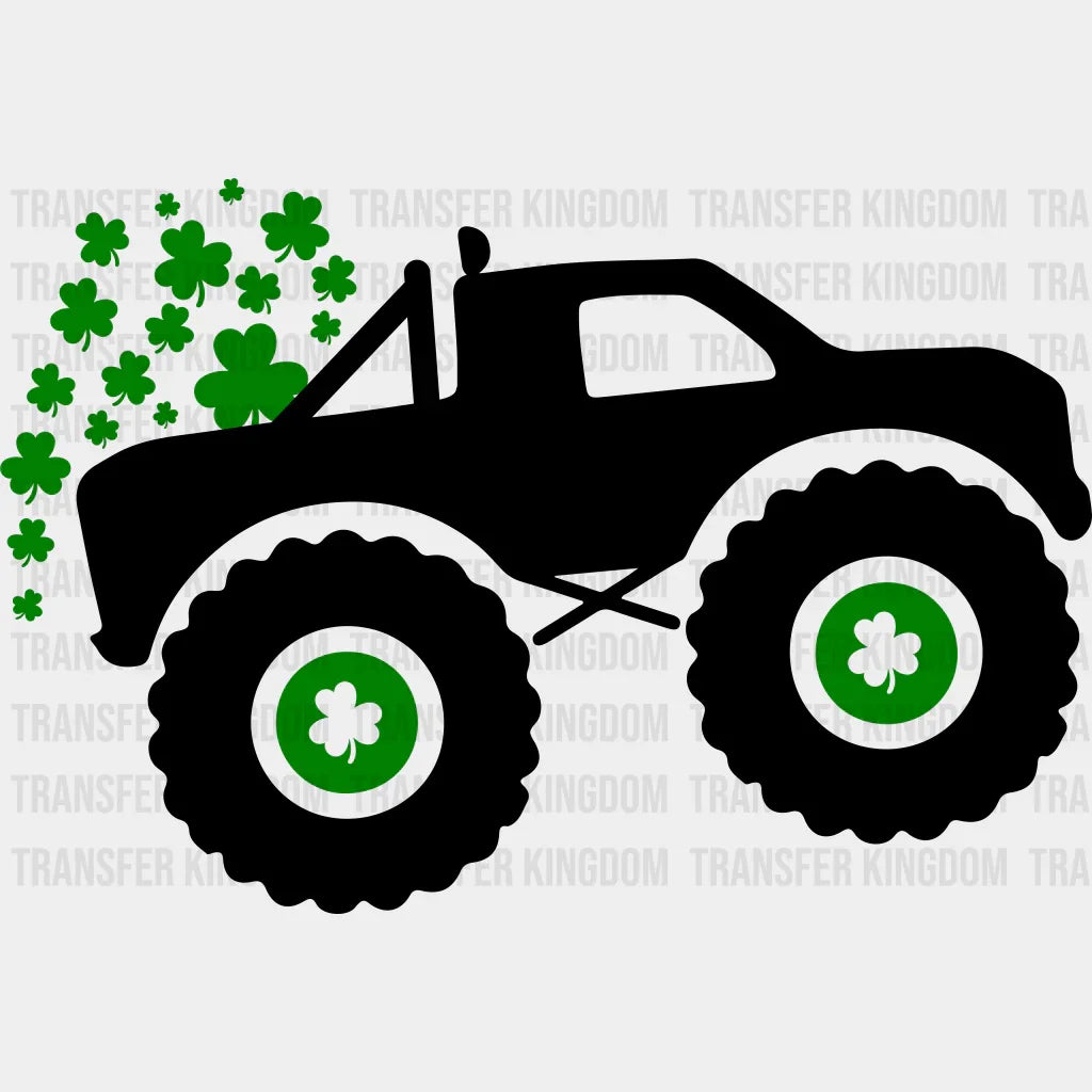 Truck St. Patrick's Day Design - DTF heat transfer - Transfer Kingdom