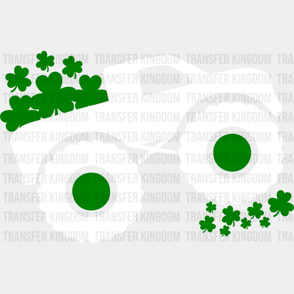 Truck St. Patrick's Day Design - DTF heat transfer - Transfer Kingdom