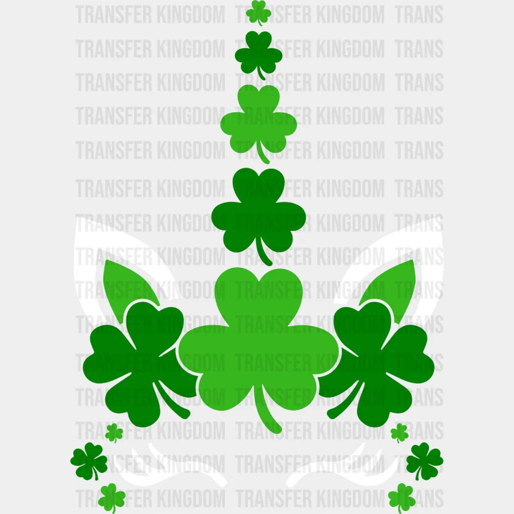 Unicorn St. Patrick's Day Design - DTF heat transfer - Transfer Kingdom