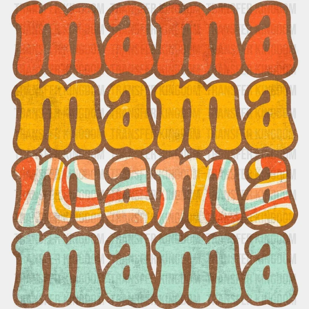 Vintage Mama - Mothers Day - Funny Mom - Cool Mom - Design - DTF heat transfer - Transfer Kingdom