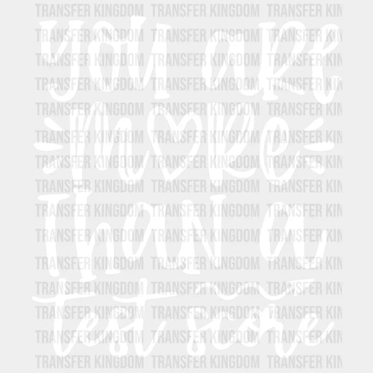 You Are More Than A Test Score 100 Days Of School Design - DTF heat transfer - Transfer Kingdom